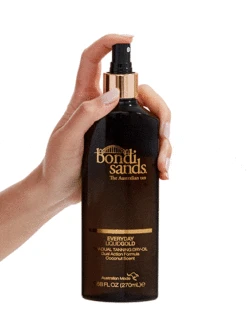 Bondi Get Glowing Tanning Routine 4-piece Gift Set -Cosméticos Ventas BONDI SANDS EVERYDAY LIQUID GOLD GRADUAL TANNING OIL 270mL