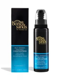 Self Tanning Face Mist 1 Hour Express -Cosméticos Ventas BONDISANDS 1HrExpressSelfTanningFaceMist7 1