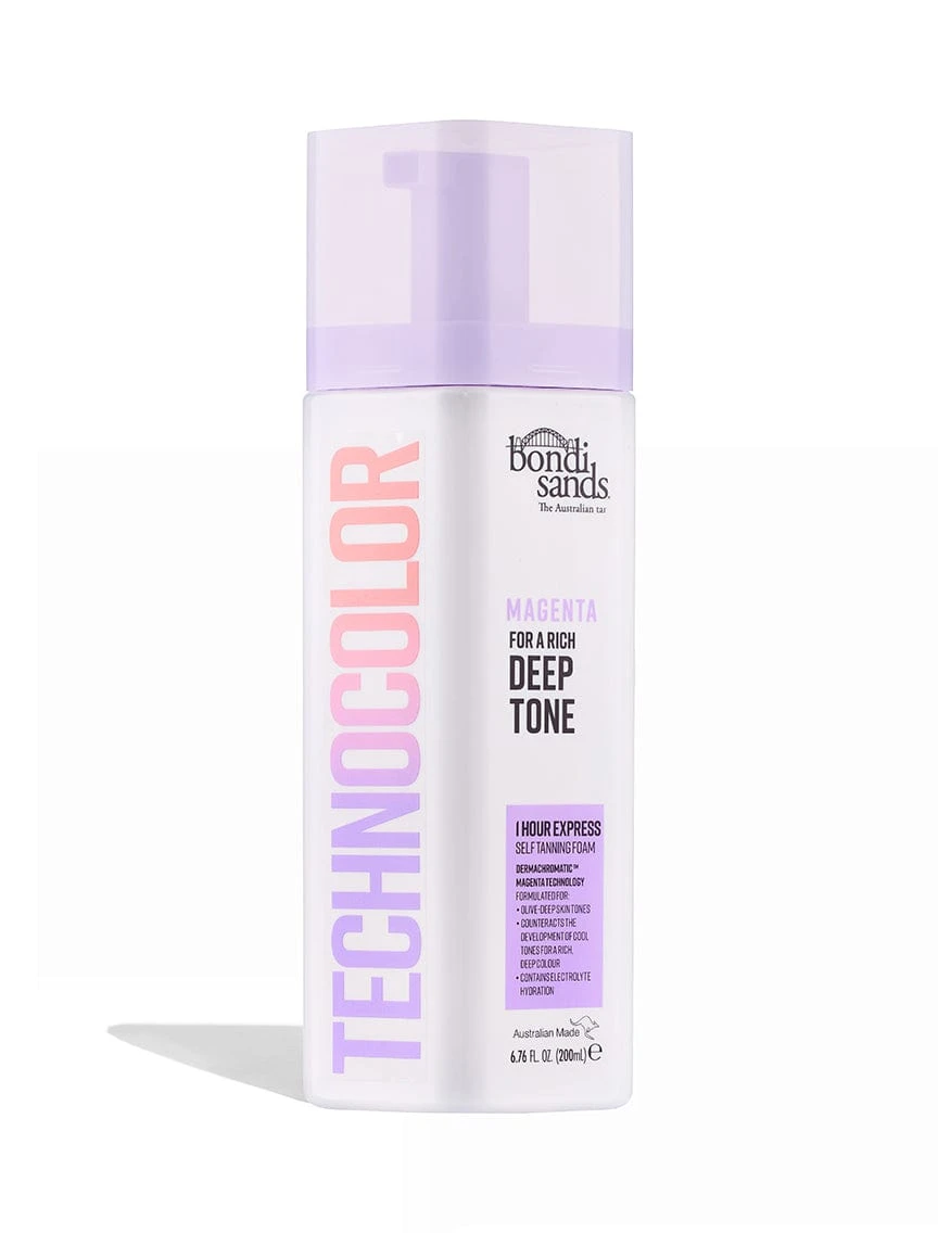 Technocolor Magenta 1 Hour Express Self Tanning Foam 1 Technocolor Magenta 1 Hour Express Self Tanning Foam
