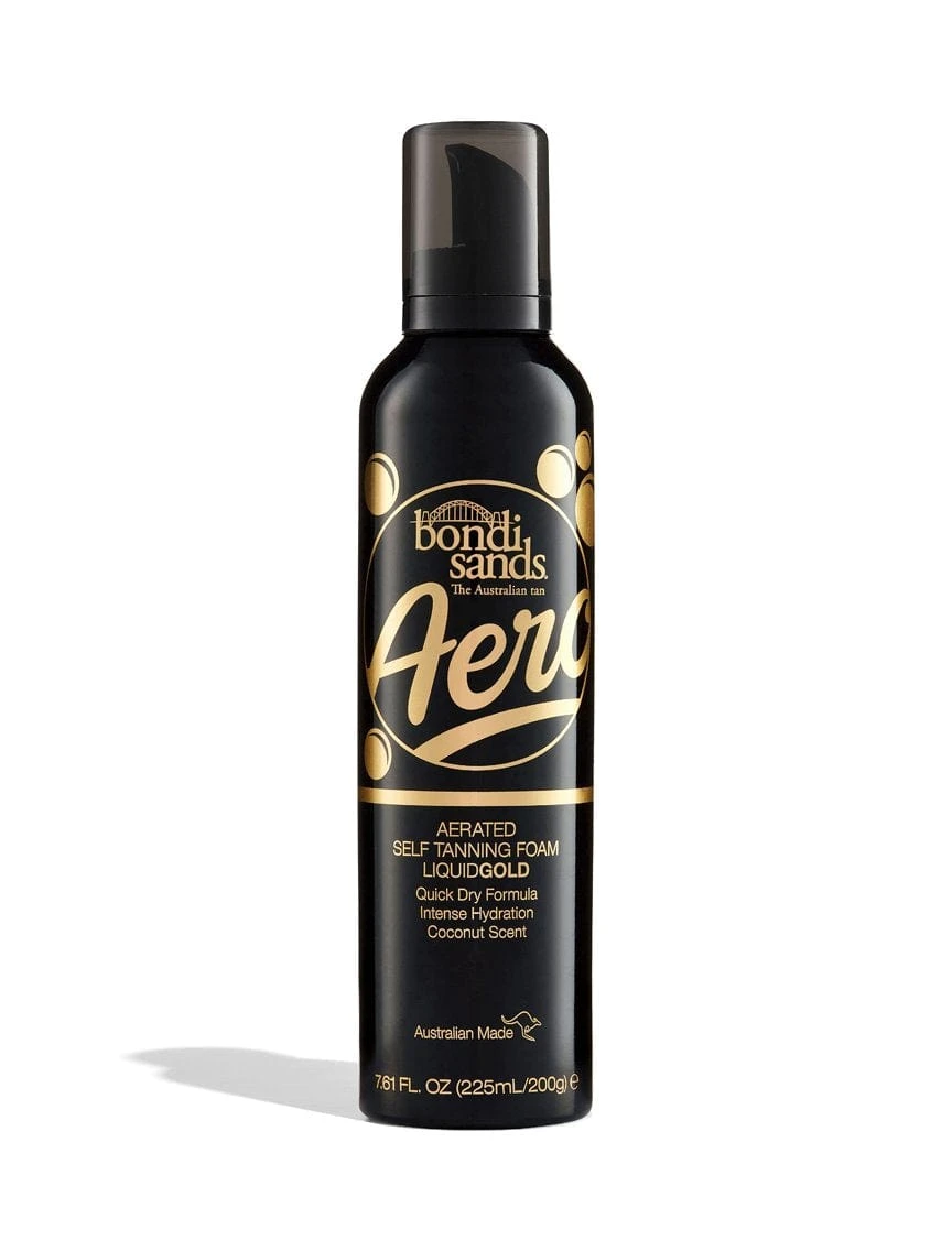Aero Self Tanning Foam Liquid Gold 1 Aero Self Tanning Foam Liquid Gold