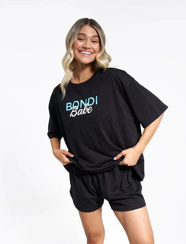 Bondi Babe Short Tanning PJs 2 Bondi Babe Short Tanning PJs - Imagen 2