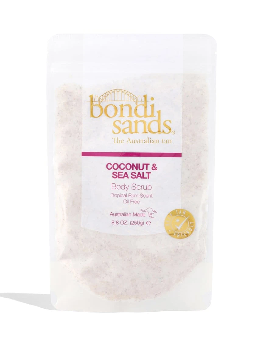 Tropical Rum Coconut & Sea Salt Body Scrub 1 Tropical Rum Coconut & Sea Salt Body Scrub