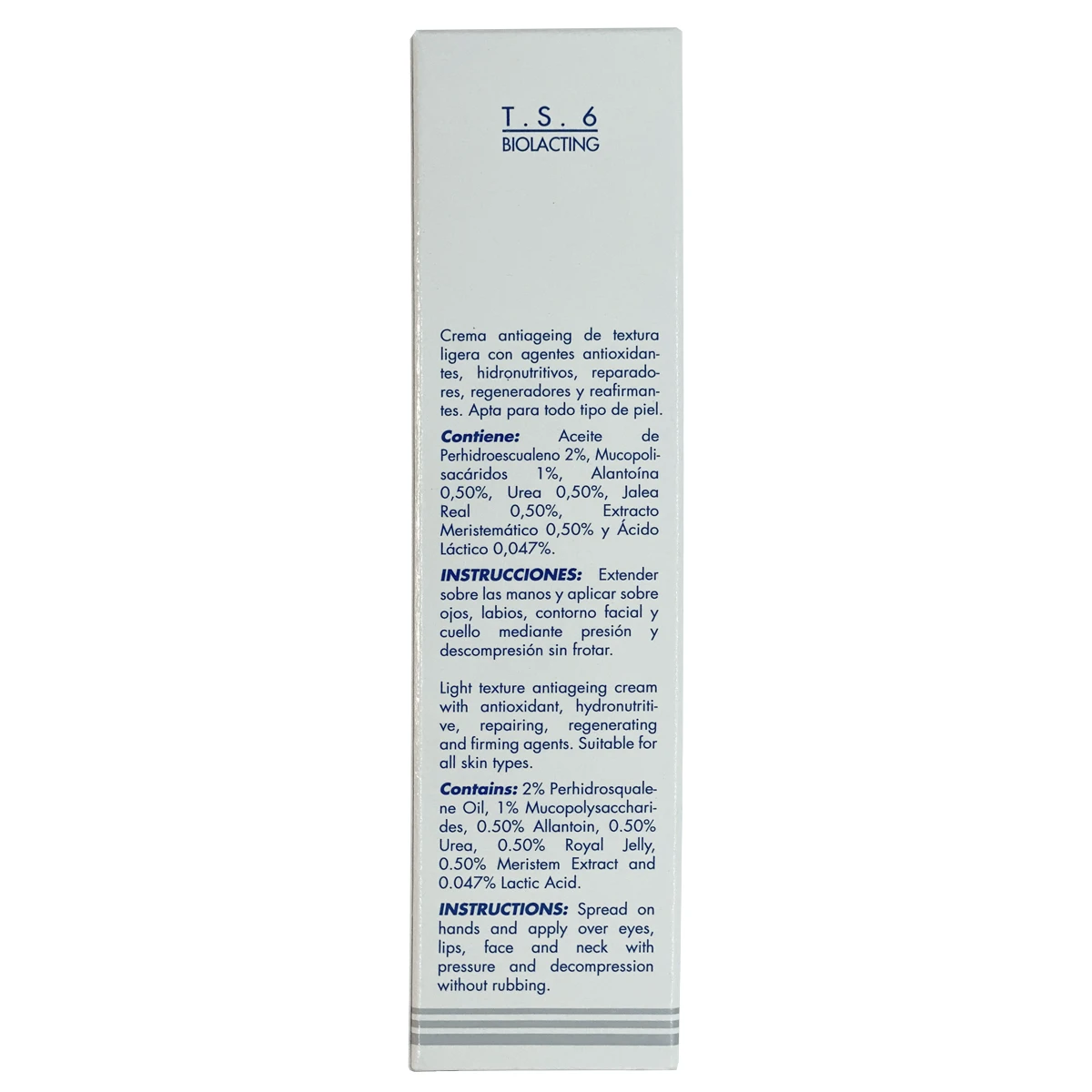 Fórmula TS6 Biolacting Lamdors 4 Fórmula TS6 Biolacting Lamdors - Imagen 4